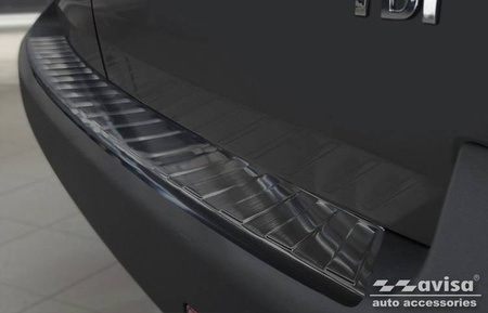 Nakładka na zderzak tylny do Volkswagen Transporter T5 (Czarna)