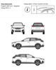 Bagażnik dachowy CRUZ AIRO FUSE DARK Peugeot 3008 II