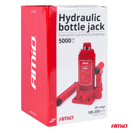 Podnośnik hydrauliczny słupkowy 5T 5000 kg AMIO-01271