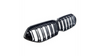 Grill sportowy podwójne żeberka Gloss Black BMW 2 F44 Gran 2020-obecnie