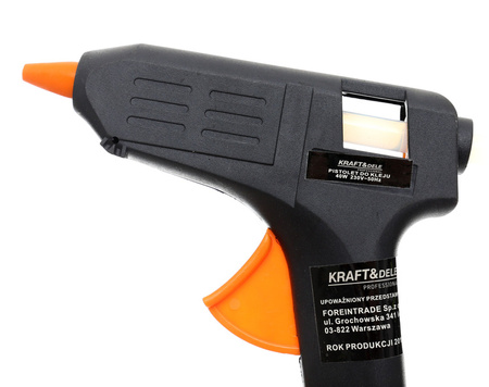 PISTOLET DO KLEJU NA GORĄCO 40W + 7 WKŁADÓW KD10350