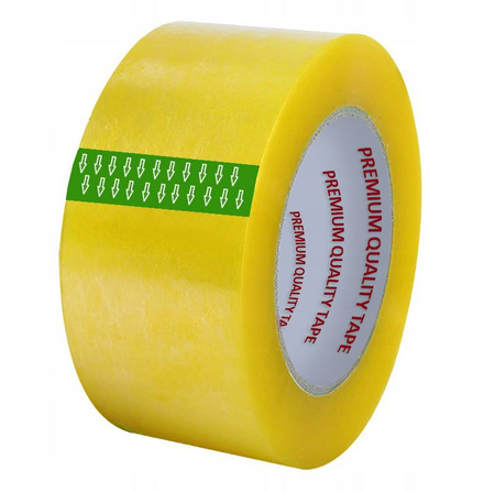 TAŚMA PAKOWA SUPER MOCNA WYTRZYMAŁA JAKOŚĆ PREMIUM 90 METRÓW