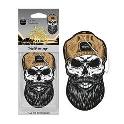 Odświeżacz powietrza AROMA CAR MUERTOS Skull in a Cap
