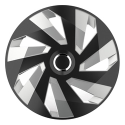 Kołpak samochodowy czarno srebrny Vector RC 16" cali