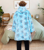 BLUZOKOC KOALA PONCZO BLUZA Z KAPTUREM KIESZEŃ KANGUR POLAR OVERSIZE 100% POLIESTER DLA MŁODZIEŻY DOROSŁYCH