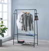 STOJAK NA UBRANIA WIESZAK REGAŁ STOJĄCY PÓŁKI GARDEROBA 160 X 100 CM