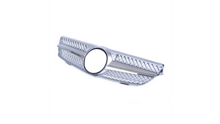 Grill sportowy Chrome & Silver MERCEDES CLK C209 A209 2002-2009