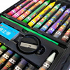 ZESTAW ARTYSTYCZNY KREDKI FARBKI DO MALOWANIA 48 SZT W WALIZCE DLA DZIECI