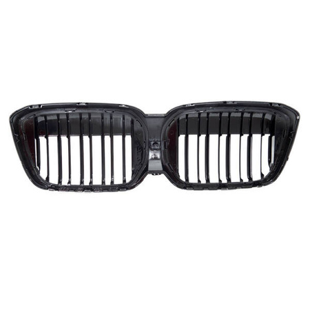 Grill sportowy podwójne żeberka Gloss Black BMW iX3 G08 2021-obecnie