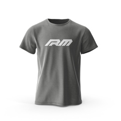 T-Shirt męski Szary - RM Motors
