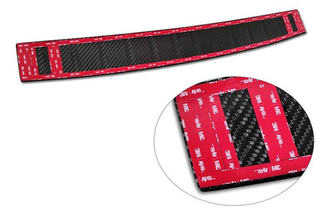 Nakładka na zderzak tylny do Mercedes EQS (Carbon Fiber)