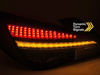 Lampy Tylne LED Diodowe do Mercedes CLA C117 13-16 black red