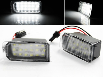 Lampki rejestracji Ford Fiesta Focus Mondeo C-Max S-Max Galaxy LED