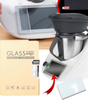 SZKŁO HARTOWANE OCHRONNE NA EKRAN PREMIUM 9H 0,3 MM MOCNE ODPORNE NA ZARYSOWANIA DO THERMOMIXA ROBOTA KUCHENNEGO