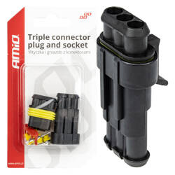Kostka wtyk zł?
cze hermetyczne superseal 3 PIN AMIO-03519
