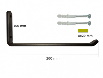Wieszak 8x300 Wieszaki24