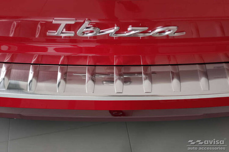 Nakładka na zderzak tylny Seat Ibiza 5 (Stal)