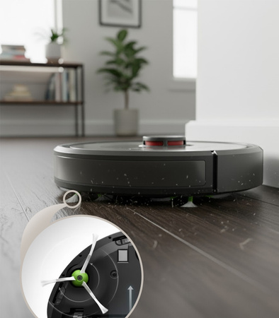 AKCESORIA DO ROBOTA SPRZĄTAJĄCEGO ZESTAW CZĘSCI ZAMIENNE FILTRY HEPA SZCZOTKI BOCZNE WAŁKI DO SPRZĄTANIA CZYSZCZENIA DO PODŁÓG