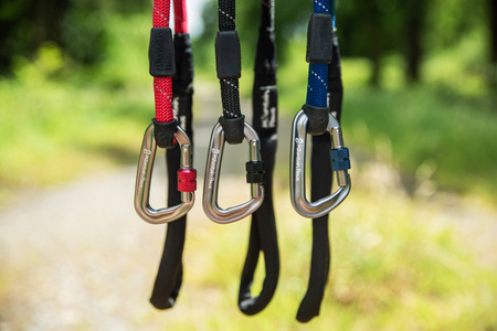 Smycz linowa dla psa Mountain Paws - 120cm  Czerwona