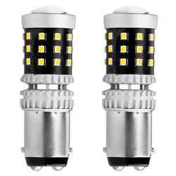 Żarówki LED CANBUS 2016 39SMD 1157 BAY15D P21/5W White 12V 24V AMIO-02800