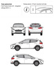Bagażnik dachowy CRUZ S-FIX Ford Fiesta Active