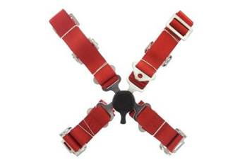 Pasy sportowe 4p 2" Red - Quick