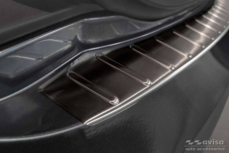 Nakładka na zderzak tylny do Tesla model S (Czarna)