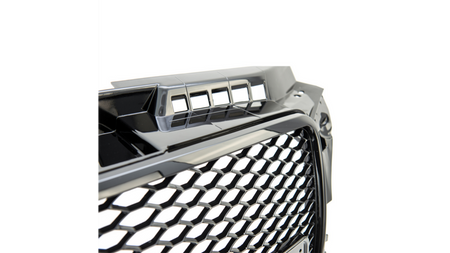 Grill sportowy Gloss Black AUDI A3 Facelift 2008-2012