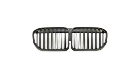 Grill sportowy podwójne żeberka Matt Black BMW 7 G11 G12 Facelift 2019-obecnie