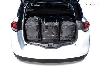 RENAULT SCENIC 2015+ TORBY DO BAGAŻNIKA 4 SZT