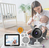 Niania elektroniczna kamera na żywo tryb nocny LCD ZOOM bezprzewodowa