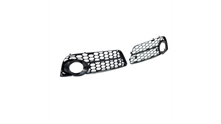 Ramki do halogenów Gloss Black AUDI A5 przed liftem 2008-2011