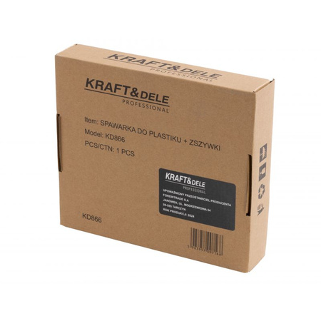 Zgrzewarka do plastiku + zszywki 120W KD865