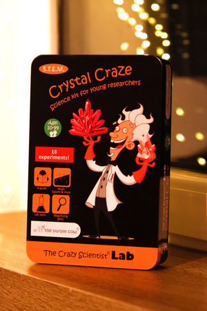 Zestaw do robienia eksperymentów The Purple Cow - Kryształowy szał