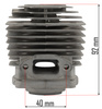 Zestaw cylinder + tłok do kosy spalinowej PM-KS-600T-CT
