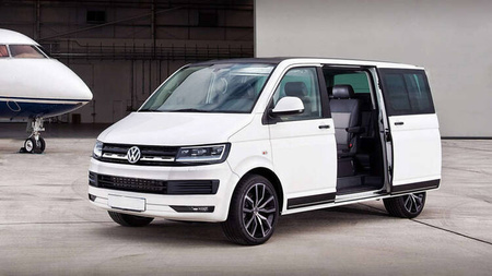 Nakładka na zderzak tylny VOLKSWAGEN TRANSPORTER T6