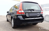 Nakładka na zderzak tylny do VOLVO V70 3 FL (Stal)