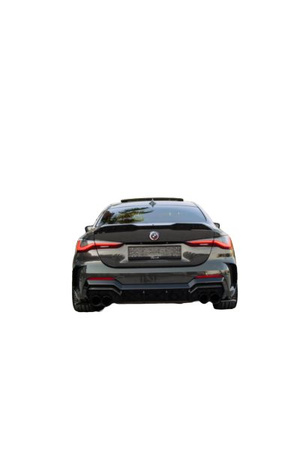 TYLNE SPLITERY ZDERZAKA BMW 4 G22 2020- GLOSS BLAC
