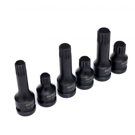 NASADKI UDAROWE 1/2" 6 szt. KD11761
