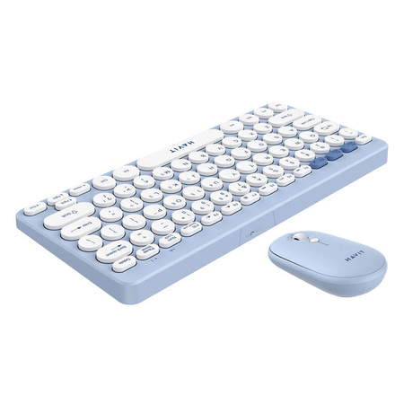 Bezprzewodowy zestaw gamingowy 2w1 Havit KB279GCM klawiatura + mysz (niebieski)
