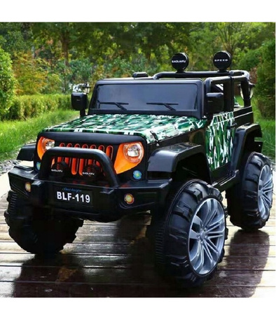 JEEP NA AKUMULATOR AUTO 6 SILNIKÓW J19G 4x4 BUJAK PANEL MP3