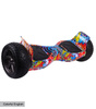 DESKOROLKA ELEKTRYCZNA TERENOWA DLA DZIECI MŁODZIEŻY DUŻE KOŁA HOVERBOARD BLUETOOTH LED