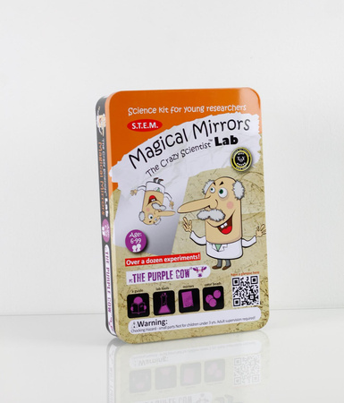 Zestaw do robienia eksperymentów The Purple Cow - Magiczne lustra