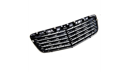 Radiator Grille Gloss Black MERCEDES E-Class W211 S211 Facelift 2006-2009