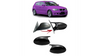 Zestaw osłon lusterek bocznych Gloss Black BMW 1 E81 E82 E87 E88 3 E90 E91 E92 E93 przed liftem 2007-2010
