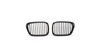 Grill sportowy pojedyncze żeberka Matt Black  BMW 5 (E39) Sedan Touring 1995-2003