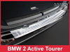 Nakładka na zderzak tylny do BMW serii 2 ACTIVE TOURER (Stal)