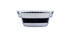 Grill sportowy Silver & Gloss Black AUDI A4 B8 przed liftem 2008-2012