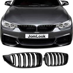 GRILL NERKI BMW F32 F33 F36 DUAL SLAT GLOSS BLACK