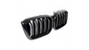 Grill sportowy podwójne żeberka Gloss Black BMW X3 G01 F97 X4 G02 F98 Facelift 2021-obecnie